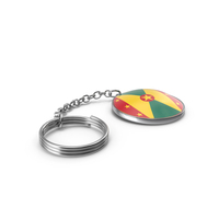 Keychain of a Grenada Flag PNG & PSD Images