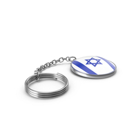 Keychain of a Israel Flag PNG & PSD Images
