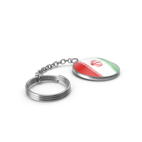 Keychain of a Iran Flag PNG & PSD Images