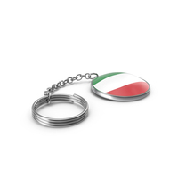 Keychain of a Italy Flag PNG & PSD Images