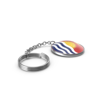 Keychain of a Kiribati Flag PNG & PSD Images
