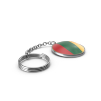 Keychain of a Lithuania Flag PNG & PSD Images