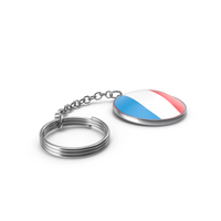 Keychain of a Luxembourg Flag PNG & PSD Images