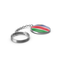 Keychain of a Namibia Flag PNG & PSD Images