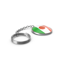 Keychain of a Niger Flag PNG & PSD Images