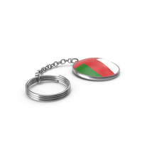 Keychain of a Oman Flag PNG & PSD Images