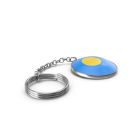 Keychain of a Palau Flag PNG & PSD Images
