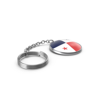Keychain of a Panama Flag PNG & PSD Images