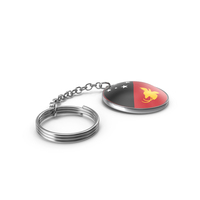 Keychain of a Papua New Guinea Flag PNG & PSD Images