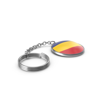 Romania Flag Keychain PNG & PSD Images