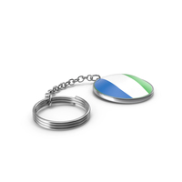 Sierra Leone Flag Keychain PNG & PSD Images