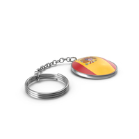 Keychain of a Spain Flag PNG & PSD Images