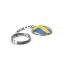 Keychain of a Sweden Flag PNG & PSD Images