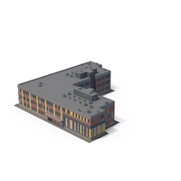 Corner School Building PNG & PSD Images