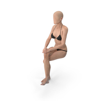 Female Base Body Skin Sitting PNG & PSD Images
