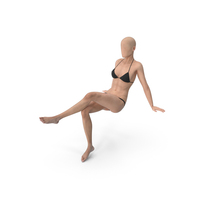 Female Base Body Skin Sitting PNG & PSD Images