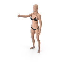 Female Base Body Skin Positive Gesture PNG & PSD Images