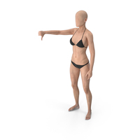 Female Base Body Skin Negative Gesture PNG & PSD Images