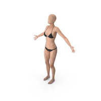 Female Base Body Skin Arms Outstretched PNG & PSD Images