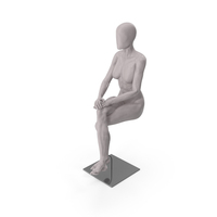 Female Base Body Gray Sitting PNG & PSD Images