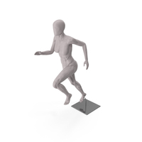 Female Base Body Gray Running PNG & PSD Images