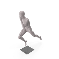 Female Base Body Gray Running PNG & PSD Images
