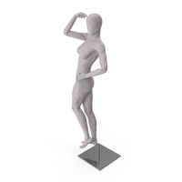 Female Base Body Gray Posing PNG & PSD Images