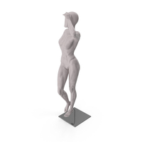 Female Base Body Gray Posing PNG & PSD Images