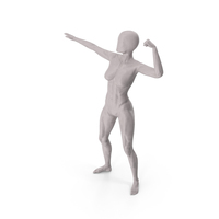 Female Base Body Gray Muscle PNG & PSD Images