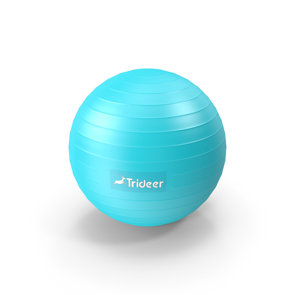 Cyan Pilates Ball PNG & PSD Images