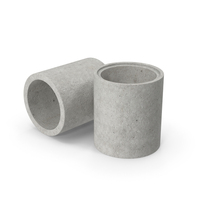 Two Concrete Pipes PNG & PSD Images