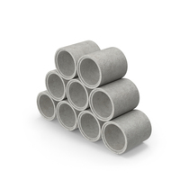 Stack Of Concrete Pipes PNG & PSD Images