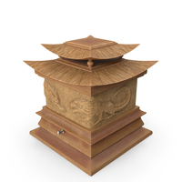 Jewelry Box In Chinese Style PNG & PSD Images