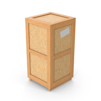 Wooden Crate Cargo Box PNG & PSD Images