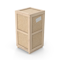 Wooden Crate Cargo Box PNG & PSD Images