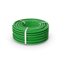 Green Flexible Cable PNG & PSD Images