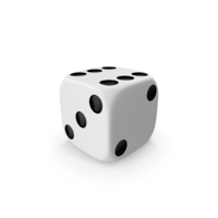 White & Black Dice PNG & PSD Images