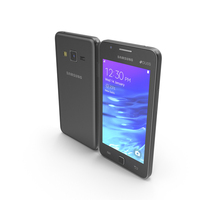 Samsung Z1 Black PNG & PSD Images
