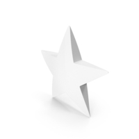Monochrome Cartoon Star PNG & PSD Images
