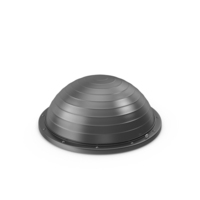 Black Pilates Half Balance Ball PNG & PSD Images