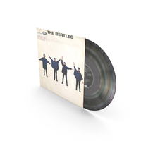 The Beatles Vinyl Album Cover PNG & PSD Images