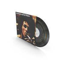 Bob Marley Vinyl Record Album PNG & PSD Images