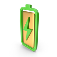 Battery Charging Symbol Green PNG & PSD Images