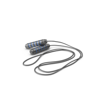 Blue Pilates Jump Rope PNG & PSD Images