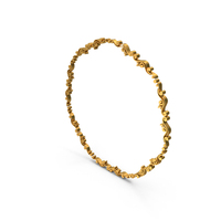 Gold Circular Border Frame PNG & PSD Images