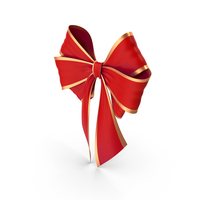 Red Big Bow PNG & PSD Images