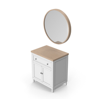 Bedroom Cabinet With Mirror PNG & PSD Images