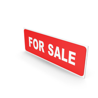 Red For Sale Sign PNG & PSD Images