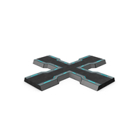 SciFi Tile Used White ON PNG & PSD Images