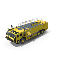 Airport Striker 3000 Fire Engine PNG & PSD Images